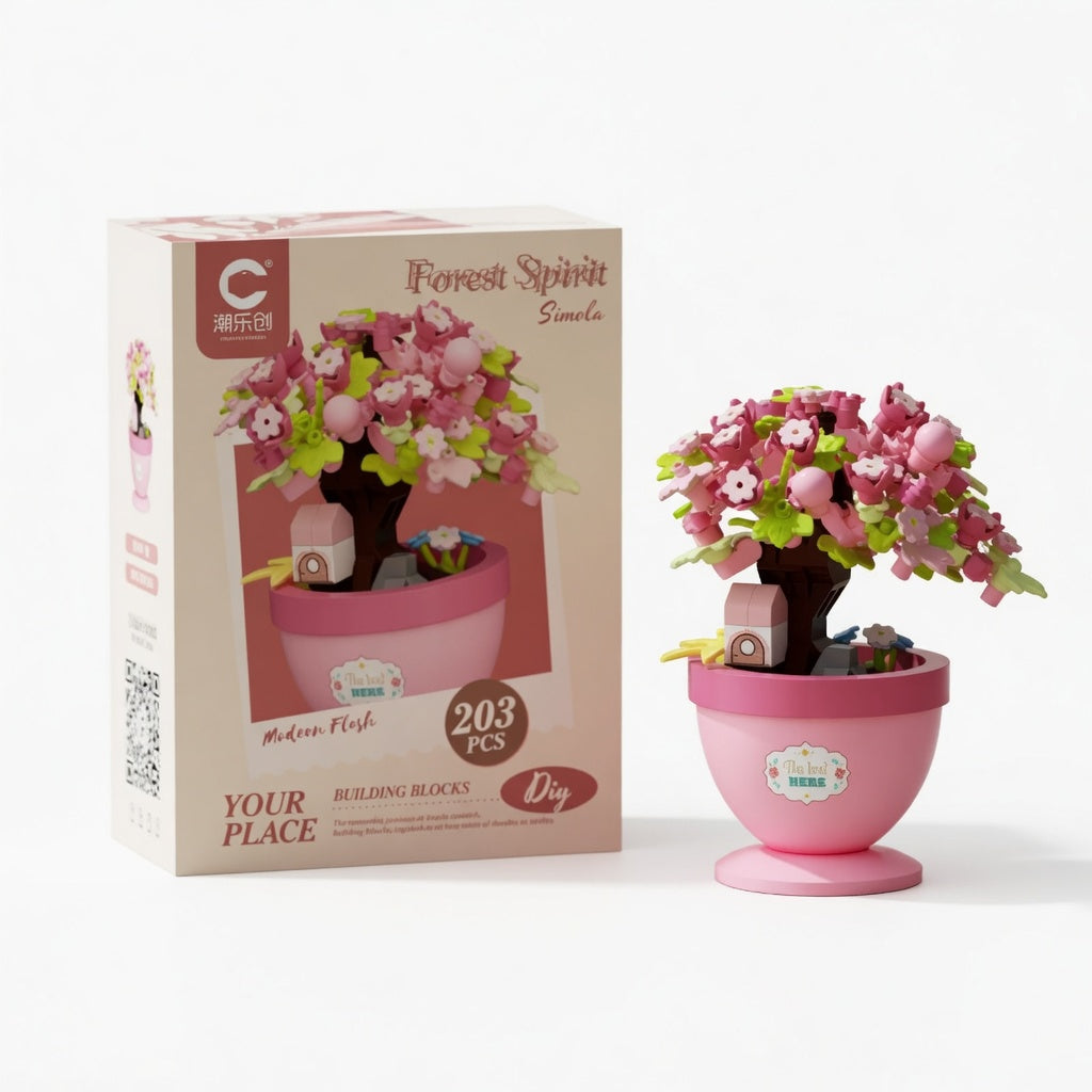 Pink Bonsai Treehouse