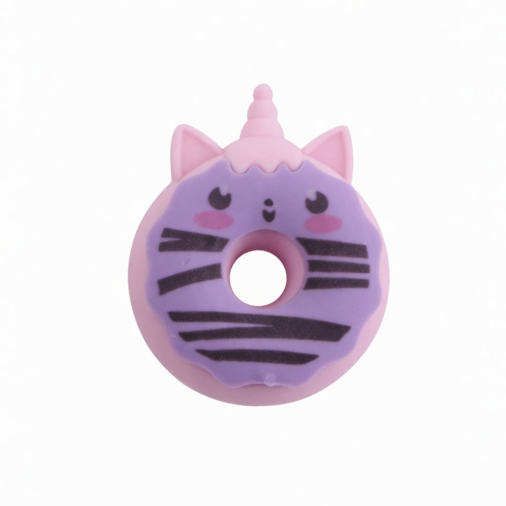 Donut Unicorn 3D Eraser – Pastel Pink Elephant
