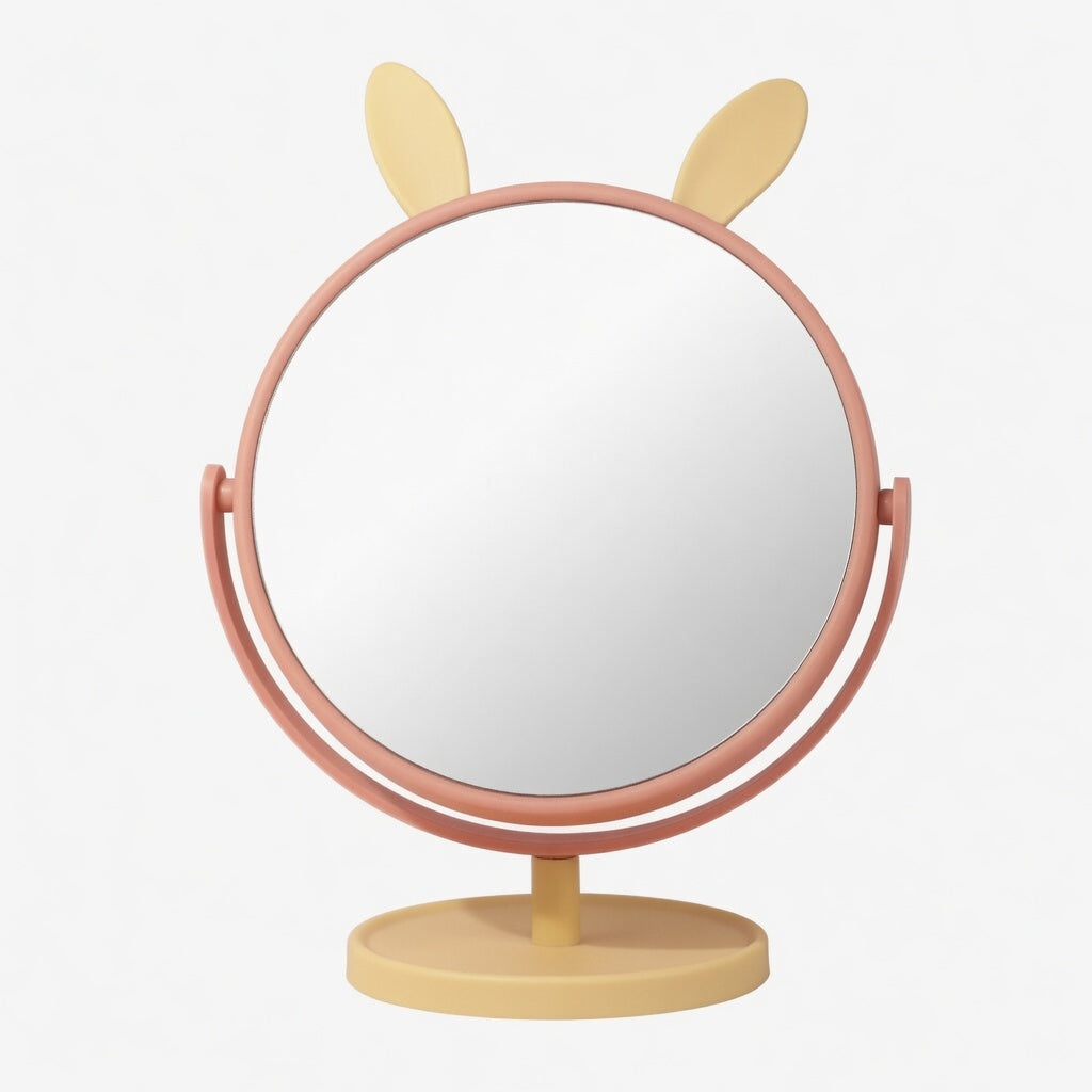 Yellow Bunny Ear Mirror