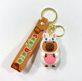 Capybara Bunny Keychain