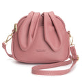 Dusty Rose Small Square Chain Handbag